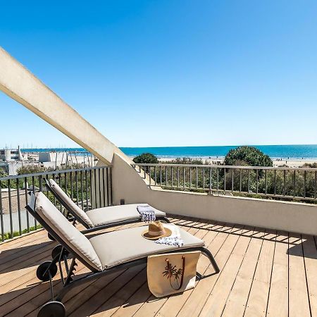 Suite Terrasse Xxl - Front De Mer - Parking - Ambiance Plage La Grande-Motte Exterior foto